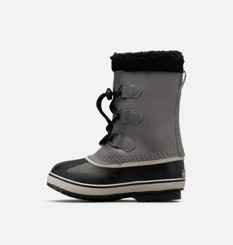 Kids Snow Boots Grey/Black - Sorel Youth Yoot Pac™ TP - 538-SXIYRJ